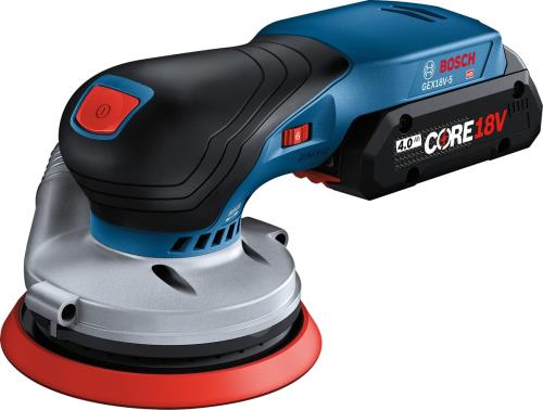 Bosch Professional(ボッシュ) 18Vコードレスランダムアクションサンダー GEX18V-125 充電式 コードレス 電動サンダー 研磨工具車磨きポリッシャー油膜うろこ取り鏡面磨き木工研削艶出し傷補修