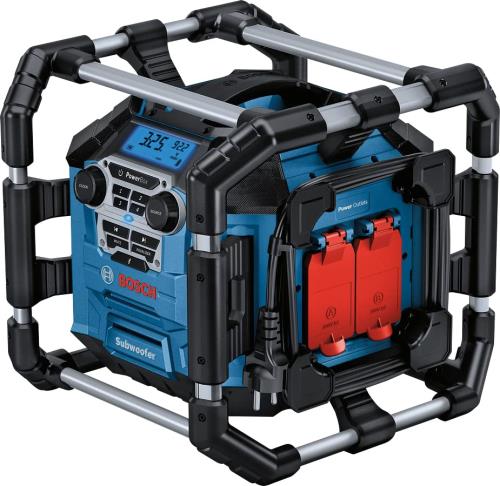 Bosch Professional(ボッシュ) 18V Bluetooth FM AUX一こまラジオ受信機 GPB18V-5C 青み