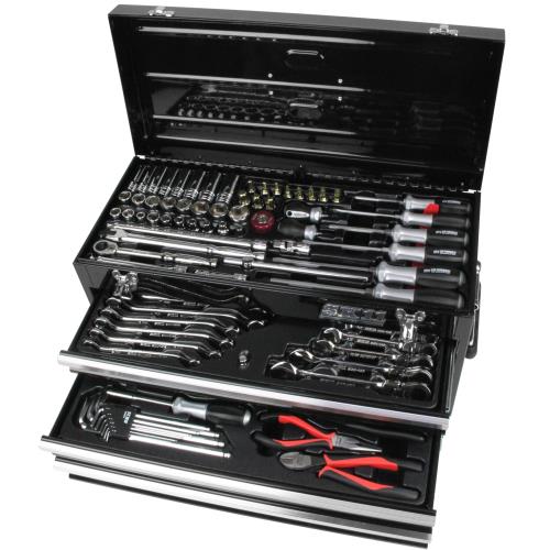 SK11(エスケー11) 整備工具セット 133点組 ブラック 各種メンテナンス対応 SST-16133BK