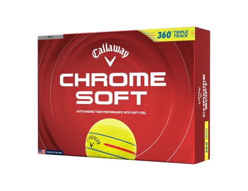 キャロウェイ(Callaway) ゴルフどんぶり鉢 CHROME SOFT 26 1十二(12個入り口・入口) 3天下太平社会システム 360°トリプル貨物自動車 黄色