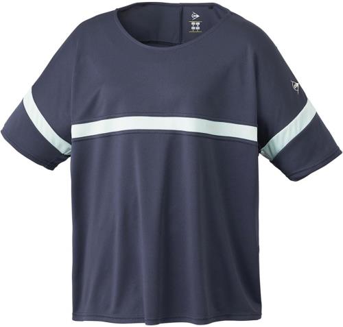 [ダンロップ] テニスウエア Tシャツ ティーシャツ オーバーサイズ レディース DAL8561W 2025FW ﾈｲﾋﾞ- O｜GOODWOODS