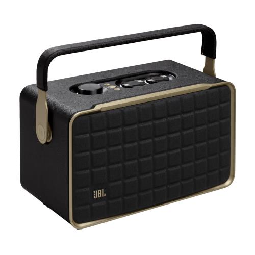 JBL AUTHENTICS 300 オーセンティックス 300 Wi-Fi Bluetothスピーカー 自動音質補正機能搭載/3.5mm入力付き/バッテリー内蔵/プロサウンド ブラック JBLAUTH300BLKJN|GOODWOODS