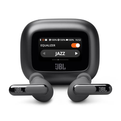 JBL LIVE BEAM 3 ワイヤレスイヤホン スマート充電ケース/LDAC対応ハイレゾ/マルチポイント/ハイブリッド ノイズキャンセリング/IP55防水/ワイヤレス充電対応/ブラック/JBLLIVEBEAM3BLK