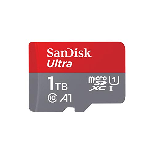 Micro SD Card, MicroSD, 1結核症, SanDisk UHS-I Class 10, SDSQUAC-1T00-GN6MN, SD Converter, No SD Adapter, International Packaging