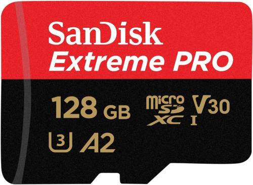 microSDXC 128GB SanDisk SanDisk SDSQXCD-128G-GN6MA Extreme PRO R:200MB/s W: 90MB/s UHS-I U3 V30 4K Ultra 固定ディスク A2 Compatible with SD Adapter Included [並行輸入品]