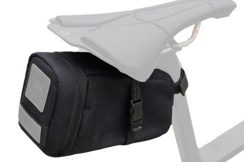 パナレーサー(Panaracer) 自転車サドルバッグ 撥水仕様 300デニールポリエステル 1L BA-SDB-GK-B