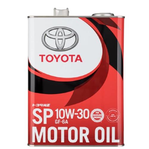 TOYOTA 純正モーターオイル SP 10W-30 GF-6A 4L 08880-13805