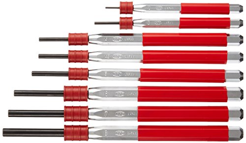 京都機械工具(KTC) ノックピンポンチセット 8本組 PK8