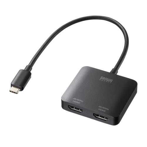 サンワサプライ USB Type C-HDMI取り替えっこアダプター（2界面/4K相応う） AD-ALCMST2固定ディスク2
