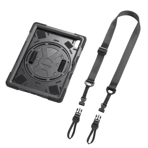 サンワサプライ(Sanwa Supply) iPad10.9インチ用耐衝撃ケース(ハンドル、スタンド、ショルダーベルト付き) PDA-IPAD1917BK