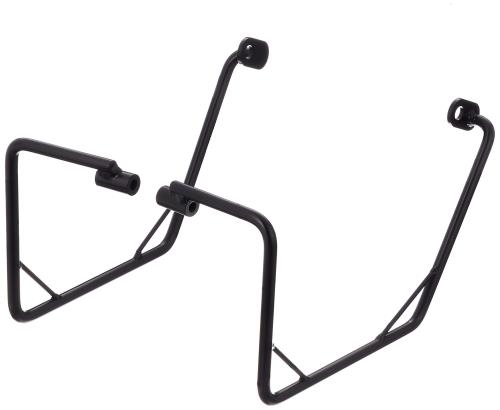 キジマ(Kijima) スーパーカブ/クロスカブ('18-) バイクパーツ サイドバッグサポート スチール製 左右セット ブラック 210-491