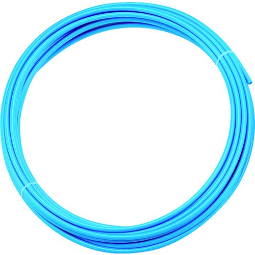 TRUSCO(トラスコ) ポリウレタン熱電子管 4X2.5粍 10m巻 青色 TEN-4X2.5-10-B  10入れもの売りわたす