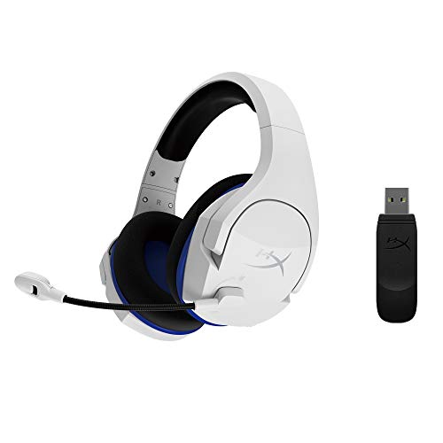 HyperX Cloud Stinger Coreワイヤレスゲーミングヘッドセット PS5/PS4/PC対応 ホワイト 2年 HHSS1C-KB-WT/G 4P5J1AA