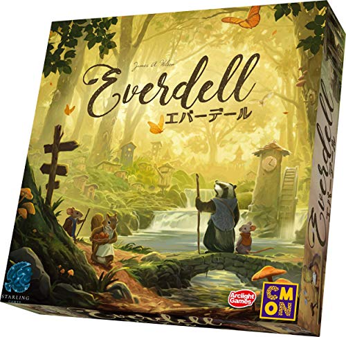 円弧ともし火 エバーデール 物のみごとに日本語版 (1-4人用 40-80分 13才以上向け) ゲーム盤力くらべ