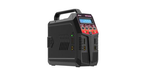 ハイテック マルチチャージャー X4 AC Plus Vertical 日本正規品 PSE取得済 縦型スリム AC/DC 充/放電器 バッテリー 4ポート 4本同時充電 44322