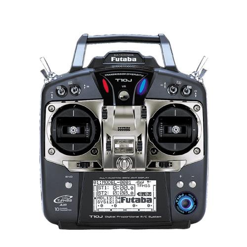 フタバ 10J （10ch-2.4GHz T-FHSS AIRモデル）ドローン用TRセット（フルスプリング仕様）モード2