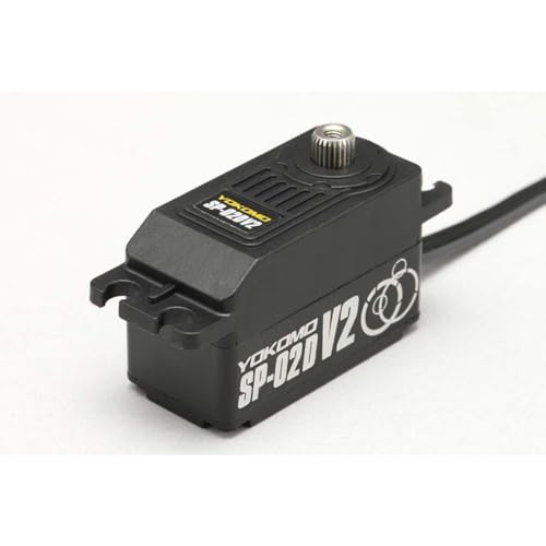 ヨコモ ドリフト用プログラマブル ステアリングサーボ SP-02D 変わり種2(黒いこと) 品番SP-02DV2A