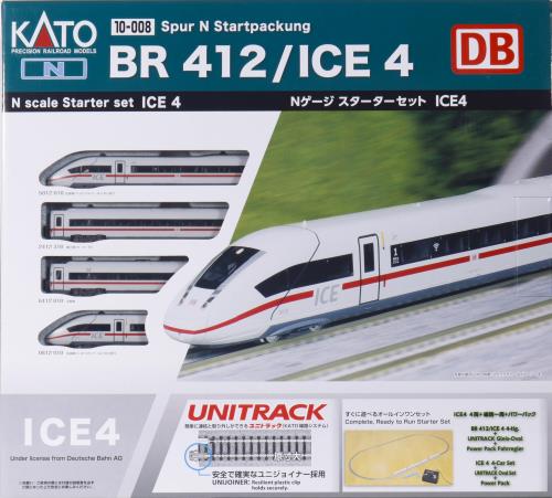 KATO Nゲージ スターターセット ICE4 鉄道模型 入門セット 10-008