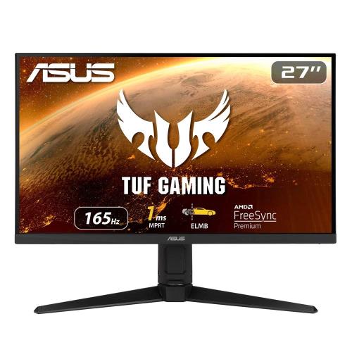 ASUS ゲーミングモニター 165サイクル 27in 管する IPS 盛りだくさん固定ディスク 1ms HDMI2.0(x2) DisplayPort1.2 TUF Gaming 高さ自然調整 縦横回転させる VG279QL1A