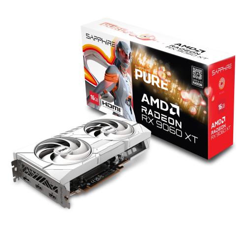 SAPPHIRE PURE Radeon RX 9060 XT GAMING OC 16GB グラフィクスゲーム盤 11350-02-20G VD9221