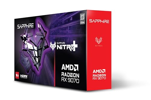 SAPPHIRE NITRO+ Radeon RX 9070 GAMING OC 16GB グラフィクスゲーム盤 11349-01-20G VD8986