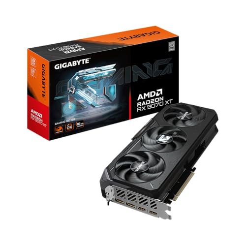 GIGABYTE Radeon RX9070XT 積み上げる グラフィックゲーム盤 GDDR6 16GB ギガ働き口 国内定め事代わりになる店品GV-R9070XTGAMING OC-16GD