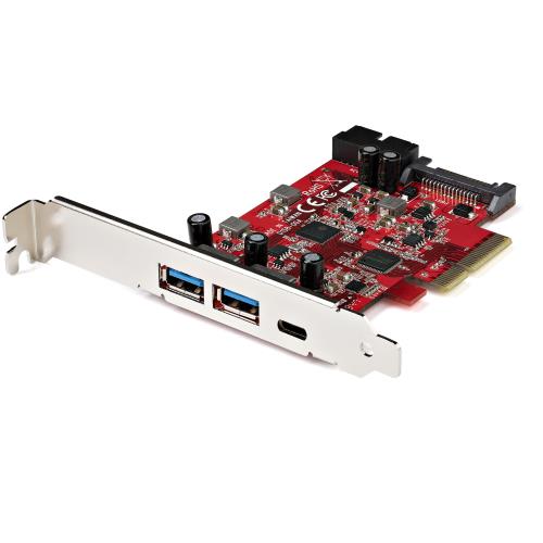 StarTech.com 5界面増設PCI Express界面歌留多／10Gbps USB 3.1 Gen2押しひろげる歌留多／1x USB Type-C、2x USB Type-A、2x 内部的UBS界面（5Gbps）／USB-C相応うPCI制御装置 PEXUSB312A1C1H