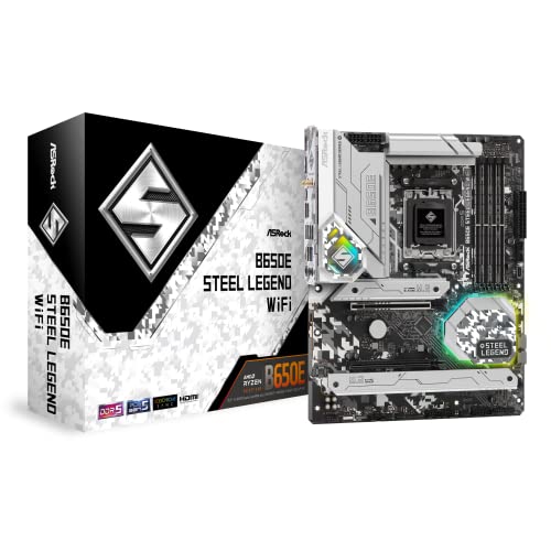 ASRock お母さんゲーム盤 B650E Steel Legend 無線LAN AMD Ryzen 7000 続きもの 中央処理装置相応う (Soket AM5) B650E ATX お母さんゲーム盤 国内置き目代わりになる店品
