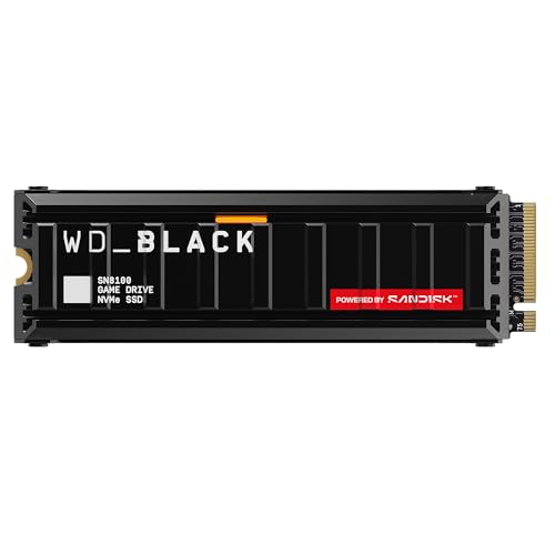 WD_BLACK 1TB SN8100 NVMe 内蔵ゲーミングSSD ソリッドステートドライブ ヒートシンク付き - Gen 5 PCIe 5.0x4 M.2 2280 最大14,900MB/秒 - WDS100T1XHM|GOODWOODS