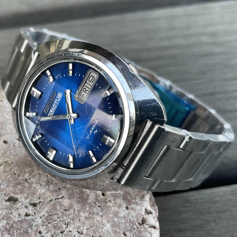 楽天市場】【中古品】【OH済み】SEIKO/セイコー 5ACTUS/5アクタス 21石