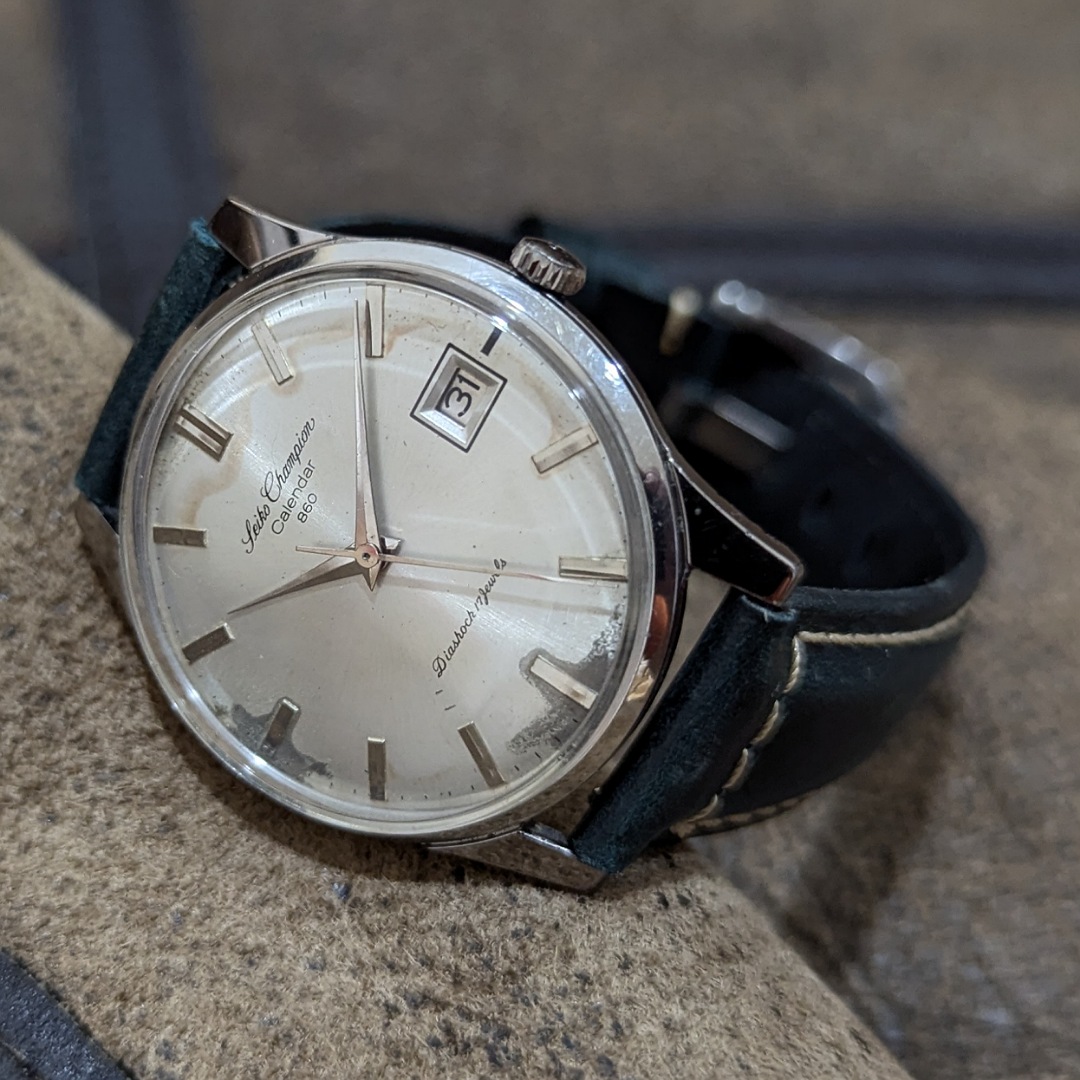 seiko 電池交換済 中古美品 セイコー 8F32-0280 パーペチュアル