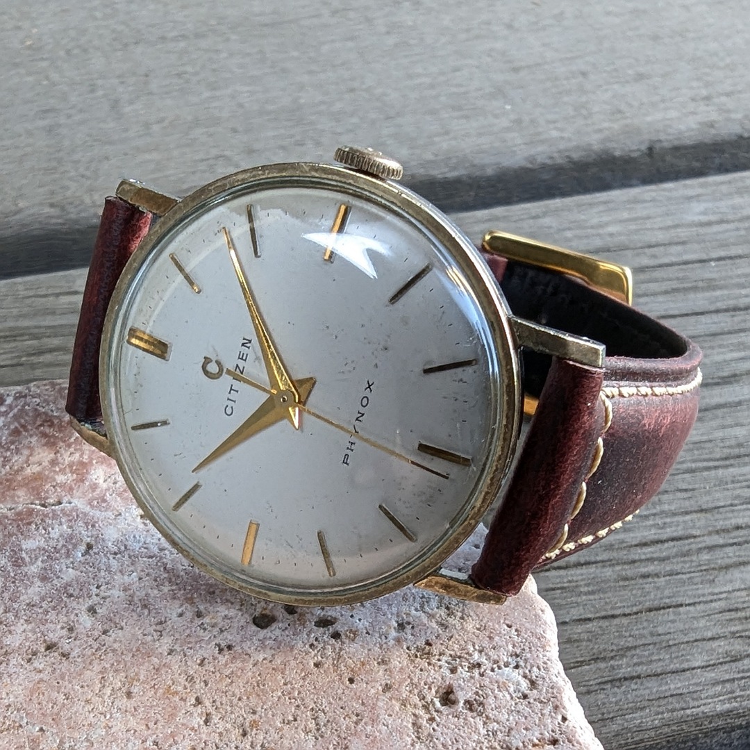 ビンテージ CITIZEN deko 手巻き腕時計 ビンテージ CITIZEN 4-682106レディース手巻き腕時計 21石 稼動