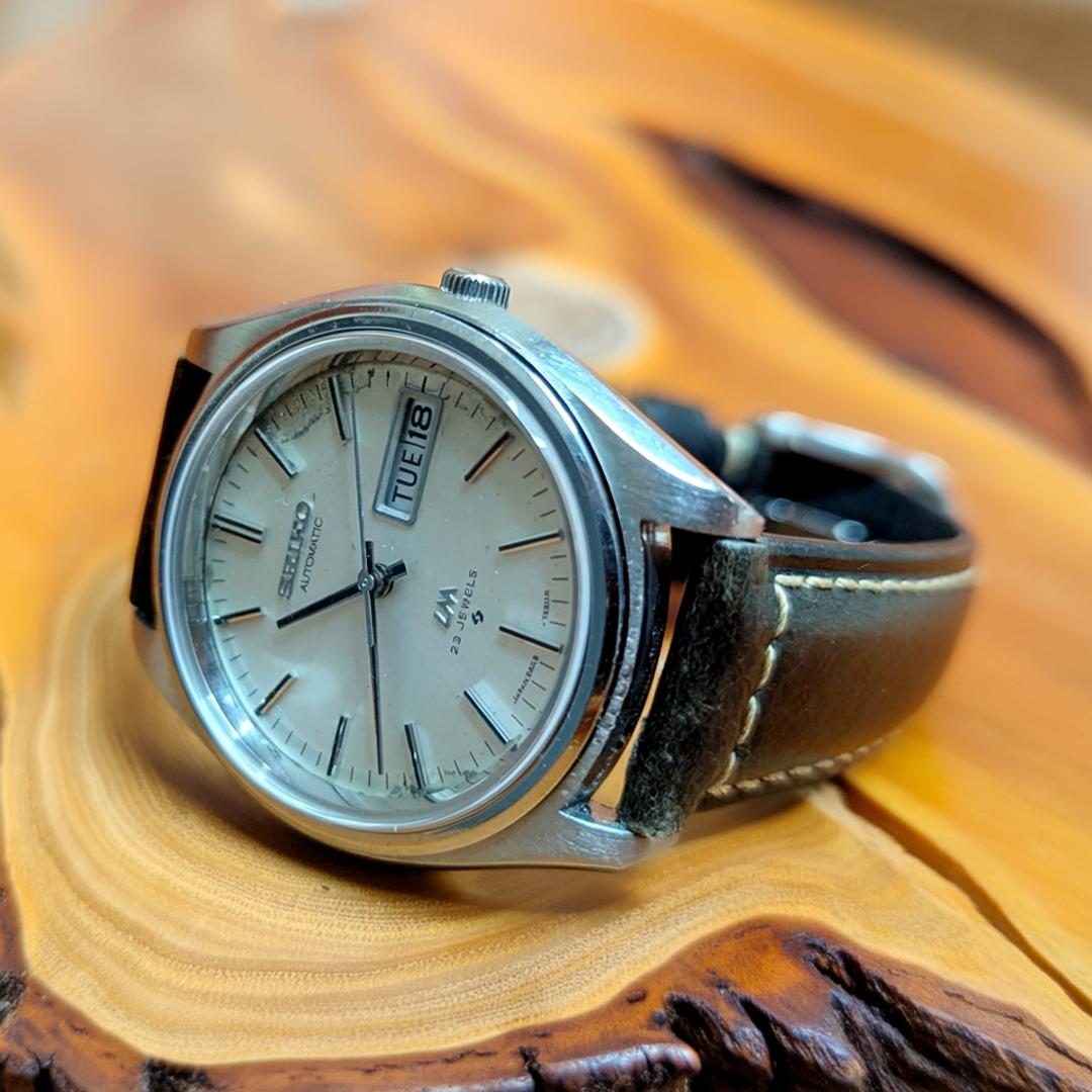 楽天市場】セイコー LORDMATIC 23JEWELS メンズ 腕時計 自動巻き SS