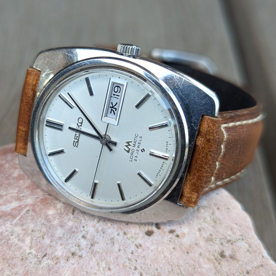 楽天市場】【中古品】【OH済み】SEIKO/セイコー LORDMATIC