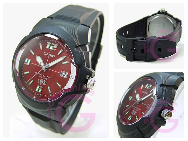 casio black red