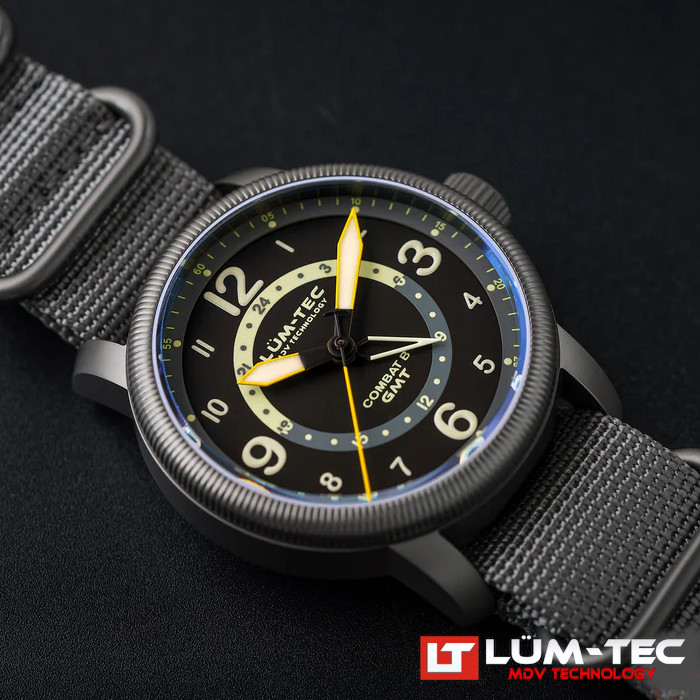 【楽天市場】【300本限定生産】 LUM-TEC/LUMTEC ルミテック COMBAT B59 コンバット GMT Miyota Japan ...