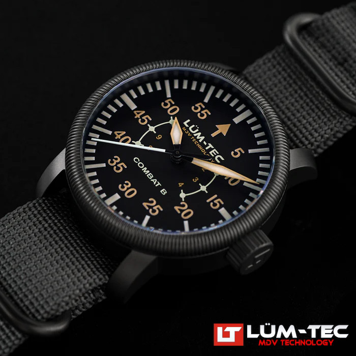 【楽天市場】【300本限定生産】 LUM-TEC/LUMTEC ルミテック COMBAT B63 クロノグラフ コンバット ミヨタ 日本製 ...