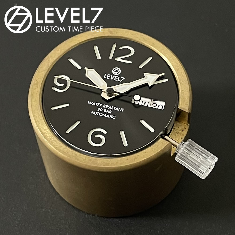 nh35 7S## 4R##対応 MODパーツ 文字盤 カスタム アフターパーツ SEIKO MOD】ムーブメントを7Sから4R(NH36)にアップグレード