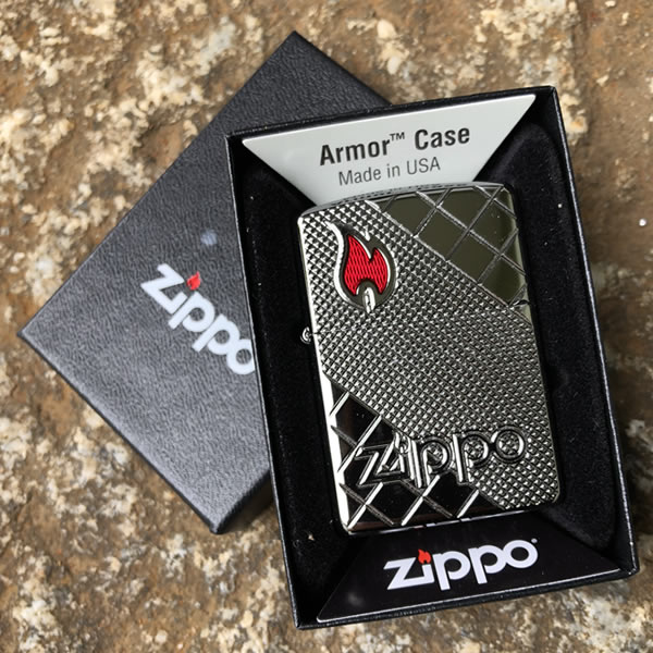 【楽天市場】【並行輸入品】 ZIPPO ジッポー Zippo Flame オイルライター レギュラーサイズ ハイポリッシュ シルバー