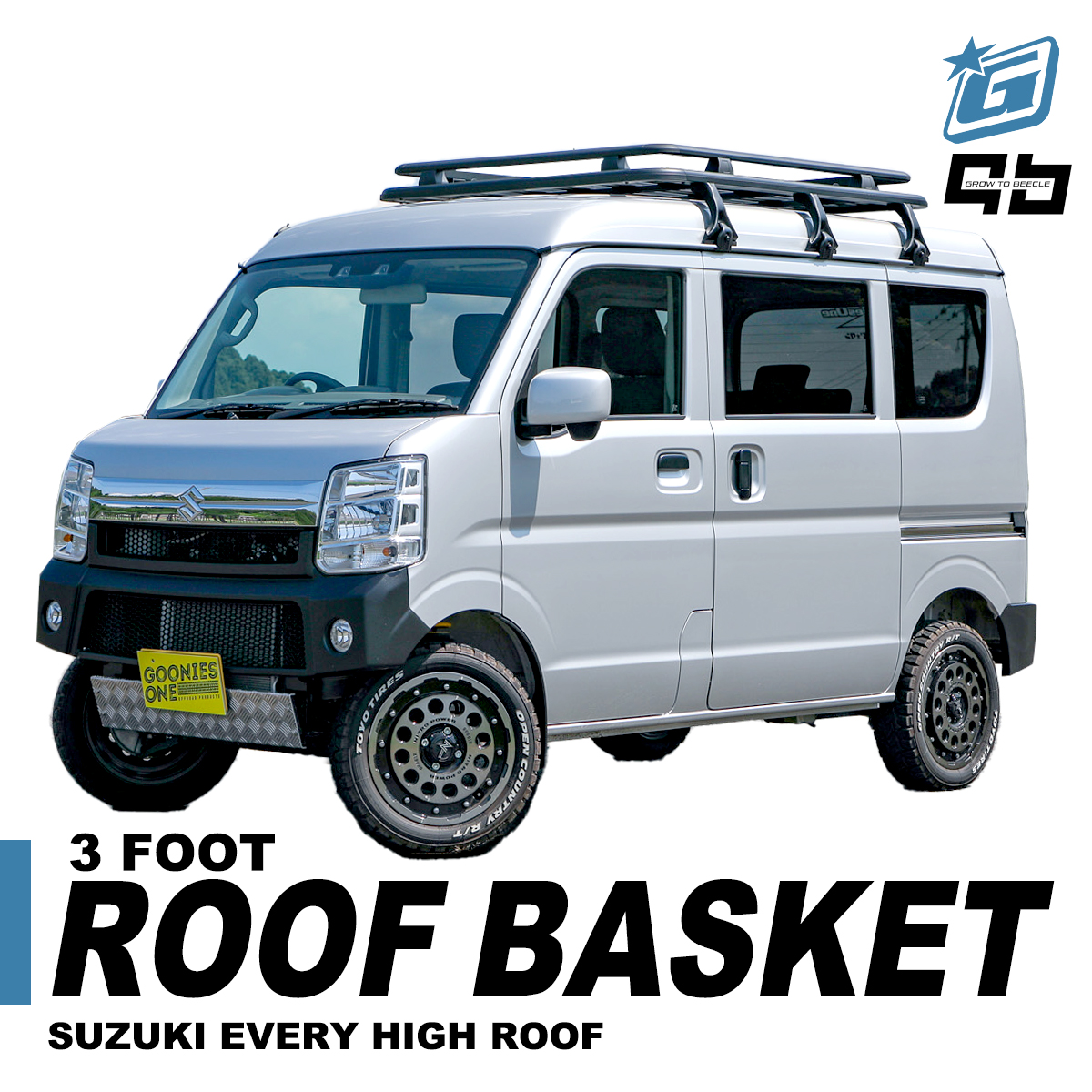 スズキ エブリィ ルーフキャリア。(TUFREQ) 楽天市場】TUFREQ（タフレック） 品番：HH437A+ ＜スズキ
