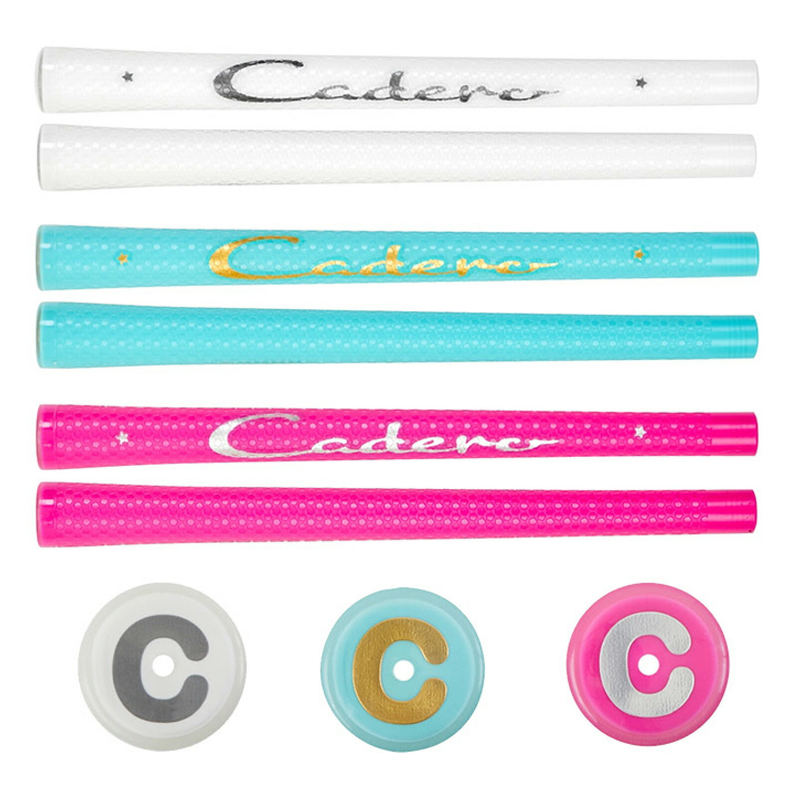 ゴルフグリップ カデロ ホワイト×ピンク 安いスポーツ - CADERO カデロ ゴルフ グリップ ホワイト ピンク