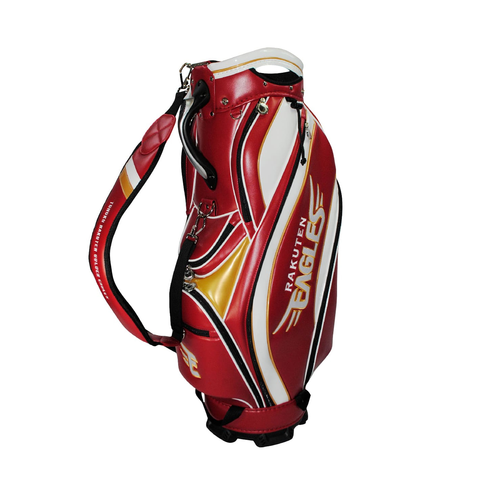 楽天市場】東北楽天イーグルス 9.5型キャディバッグ レザックス[プロ