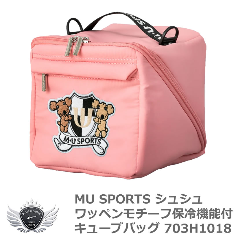 新品⭐︎ エムユースポーツ　ラウンドポーチ 楽天市場】MU SPORTS MU スポーツ ポーチ カートポーチ 703H6054
