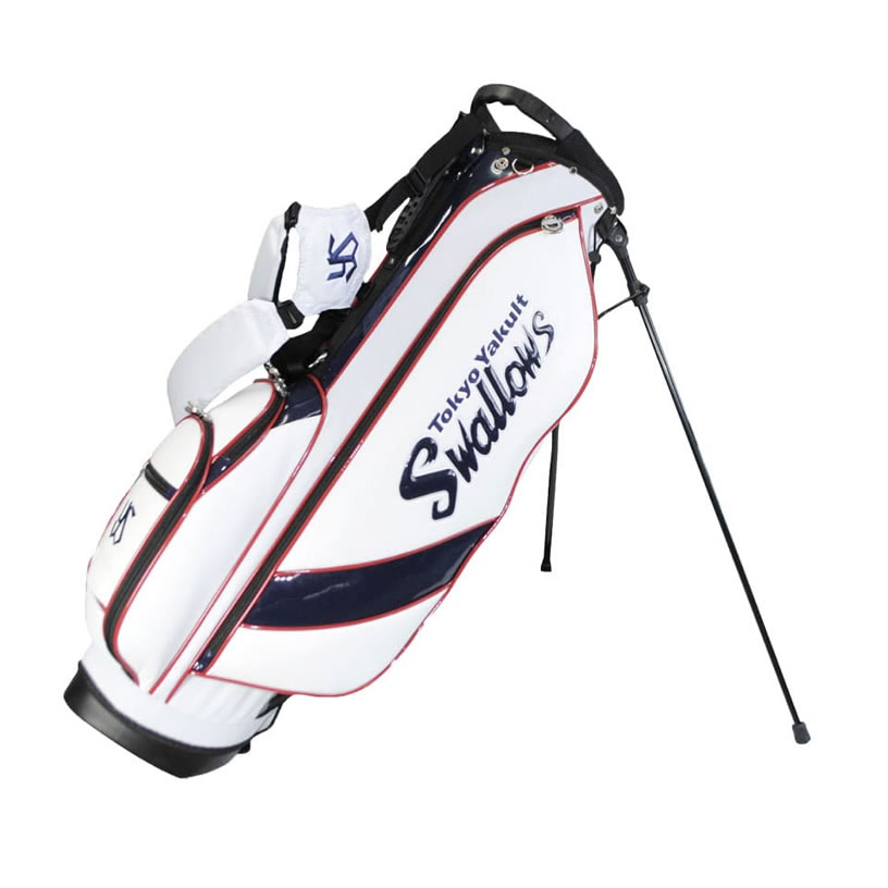 Yakult ゴルフキャディーバック 楽天市場】ゴルフ メンズ キャディ バッグ プロ野球 NPB！ 東京