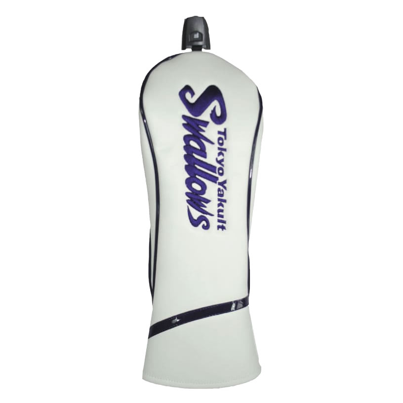 Golf equipment protective club cover professional baseball! NPB! Tokyo Yakult Swallows FW Head Cover with Number Card YSHC-3822 [IR]