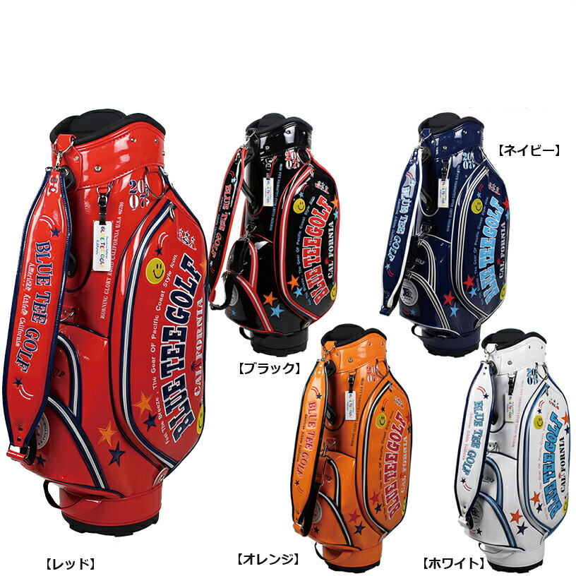 ブルーティーゴルフバッグ BLUE TEE GOLF 2023年 新作 ブルーティーゴルフ スマイル