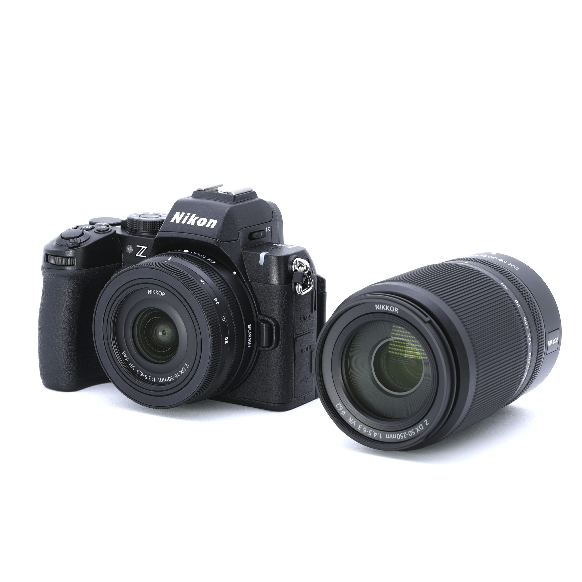 【中古】[美品]Nikon Z50II ダブルズームキット 鏡鑑受け答え一眼写真機 [望遠レンズ+望遠レンズ] _GP00020198
