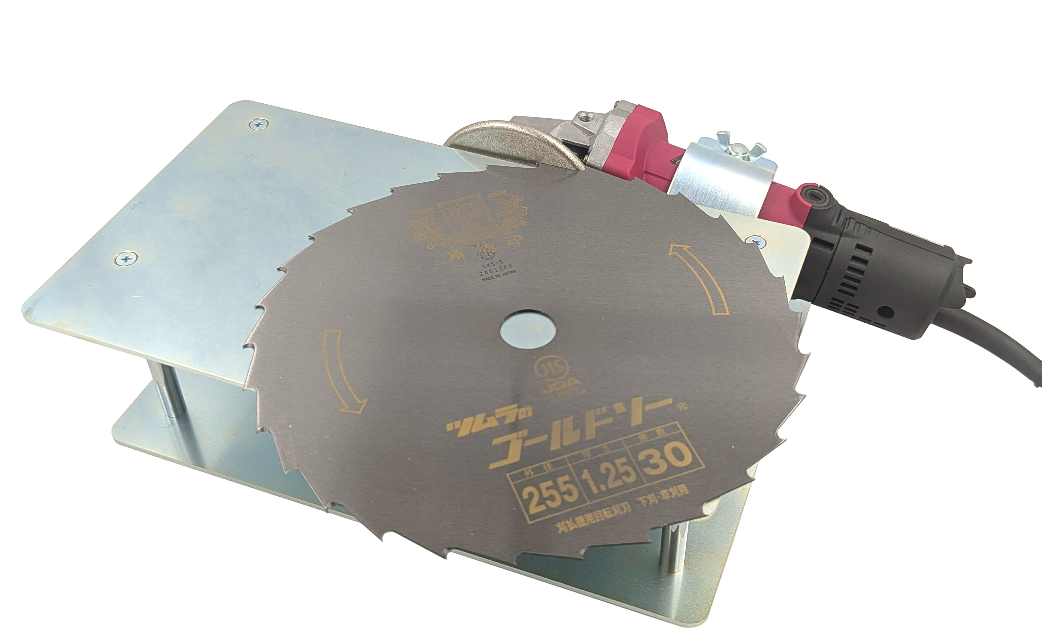 ツムラ 笹刈刃みがき上げる機 TK-105BN型 笹刈刃繰りかえる行動様式 付 みがき上げる機 けんま アサリ 笹刈り ささ刈り 草刈り 草刈 チップソー  検査と修理 研ぎ 研ぎ機 刈り通貨価値機 刈通貨価値機 刈払機 刈払機用  草刈り機 草刈機 ガーデニング ガーデニング装置 稼穡 農作業  草取り 物の具 剃刀砥