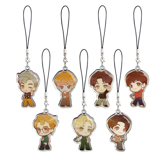 TinyTAN メタルチャームストラップ Dynamite 7個入りBOX BTS バンタン 防弾少年団