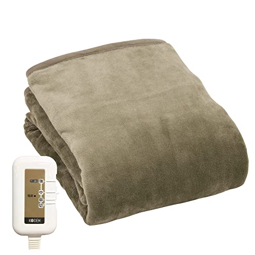 楽天市場】電気毛布 敷き 140×80cm グレイ フランネル 洗える 消臭機能